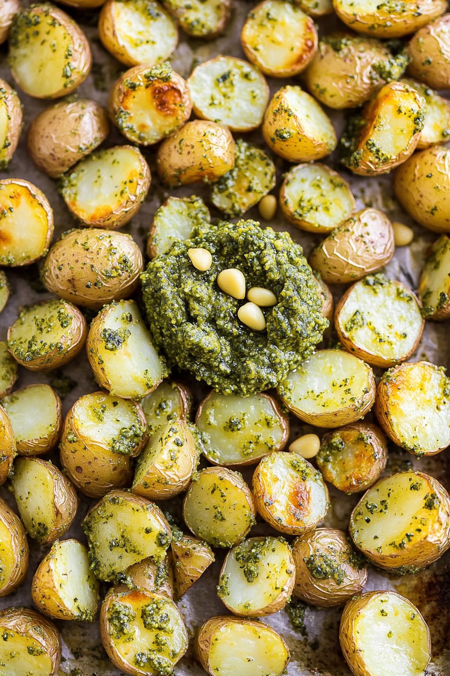 Pesto Roasted Potatoes Recipe: A Flavorful Side Dish