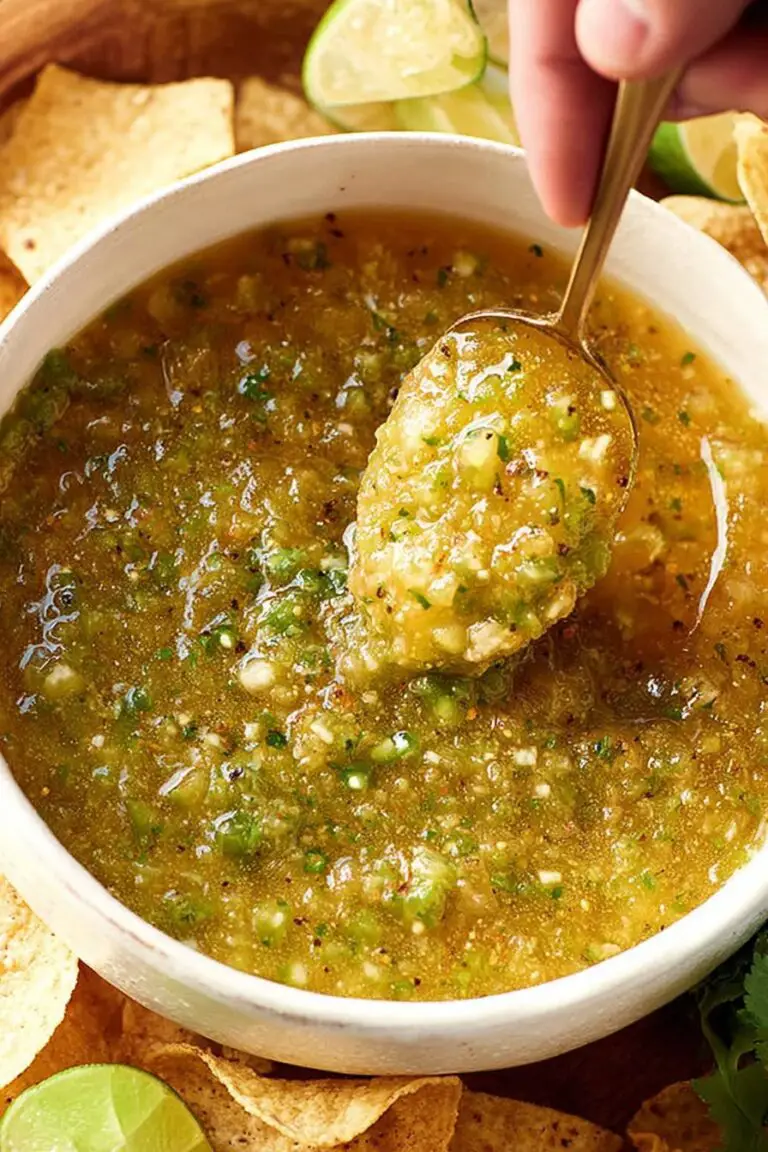 Roasted Tomatillo Salsa