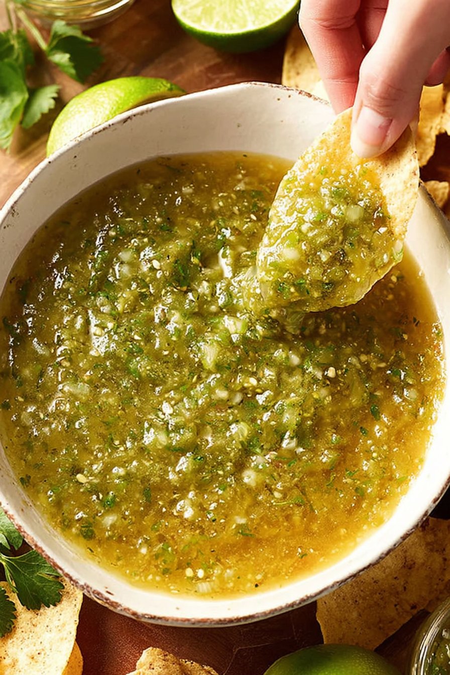 Roasted Tomatillo Salsa