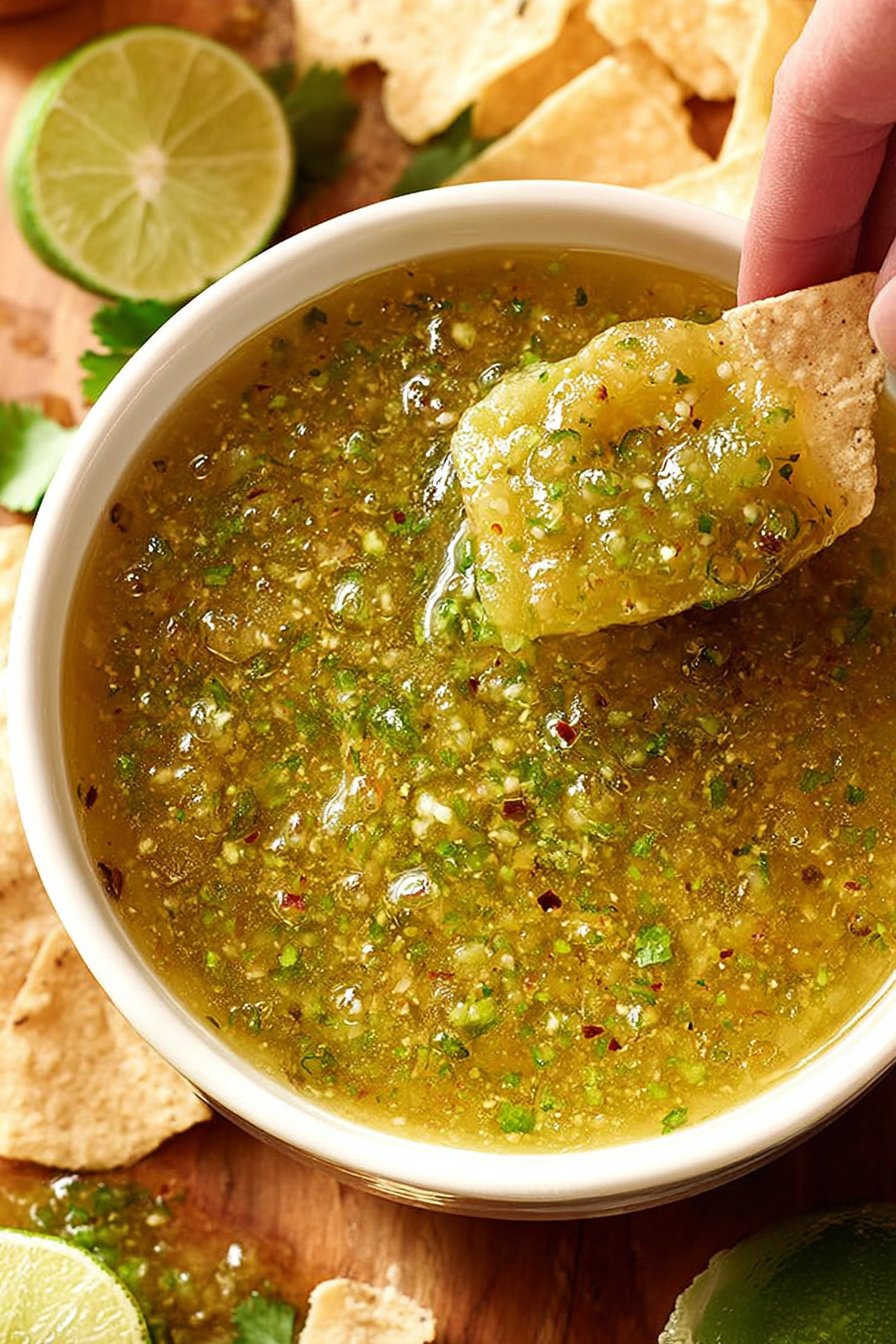 Roasted Tomatillo Salsa