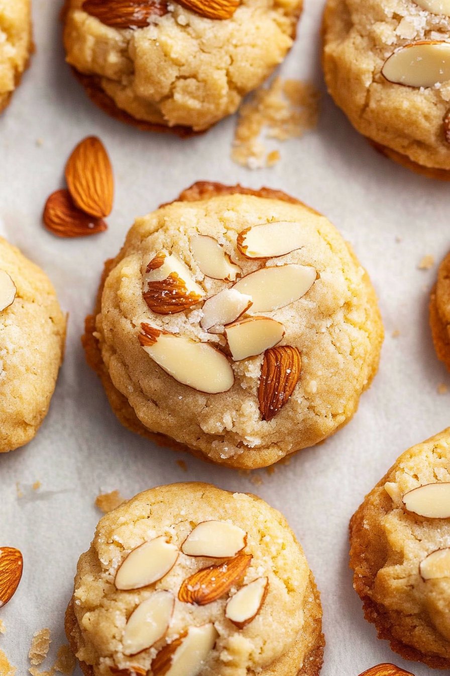 Almond Croissant Cookies