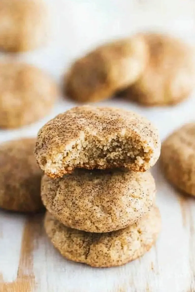 Paleo + Gluten Free Snickerdoodles