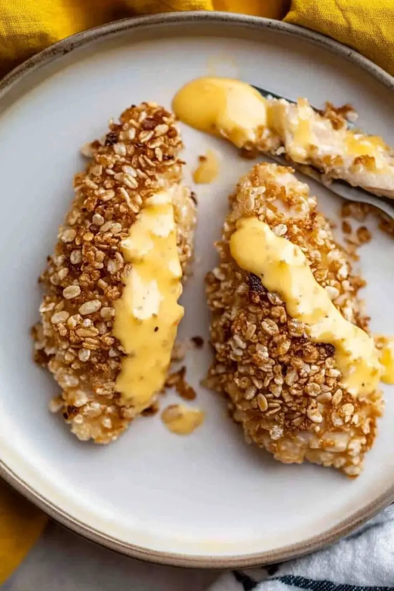 Baked Rice Krispie Chicken Tenders Recipe