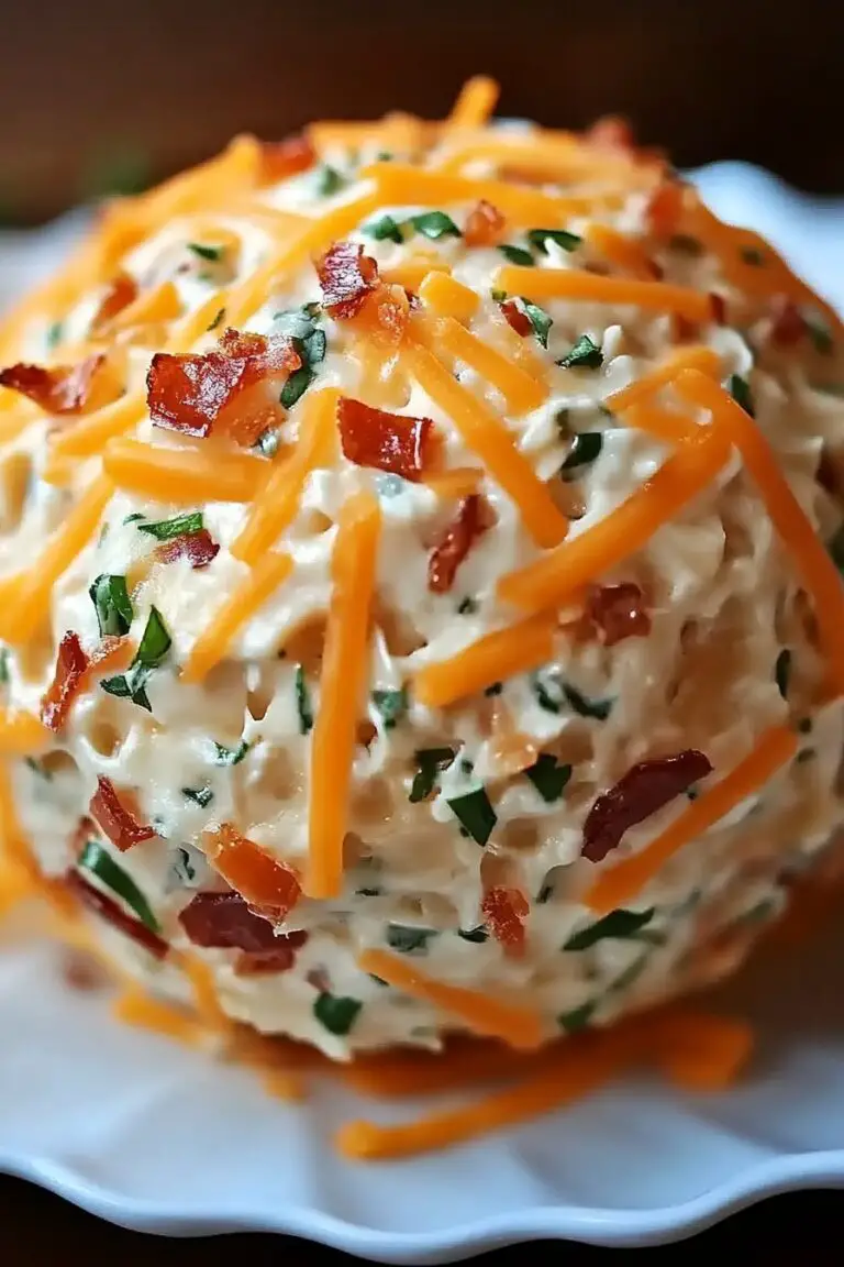 Irresistible Cheddar Ranch Cheese Ball Recipe