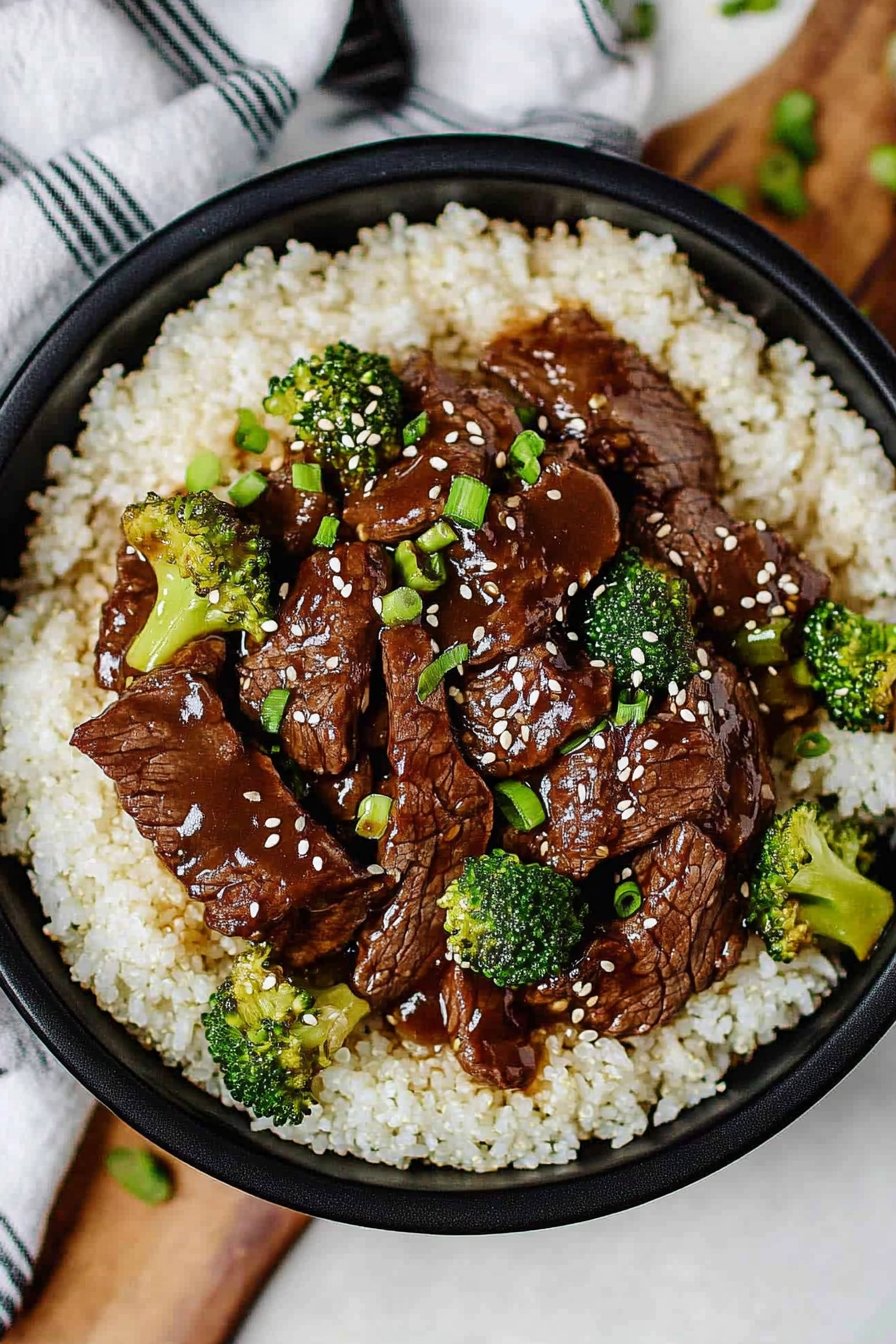 Instant Pot Mongolian Beef