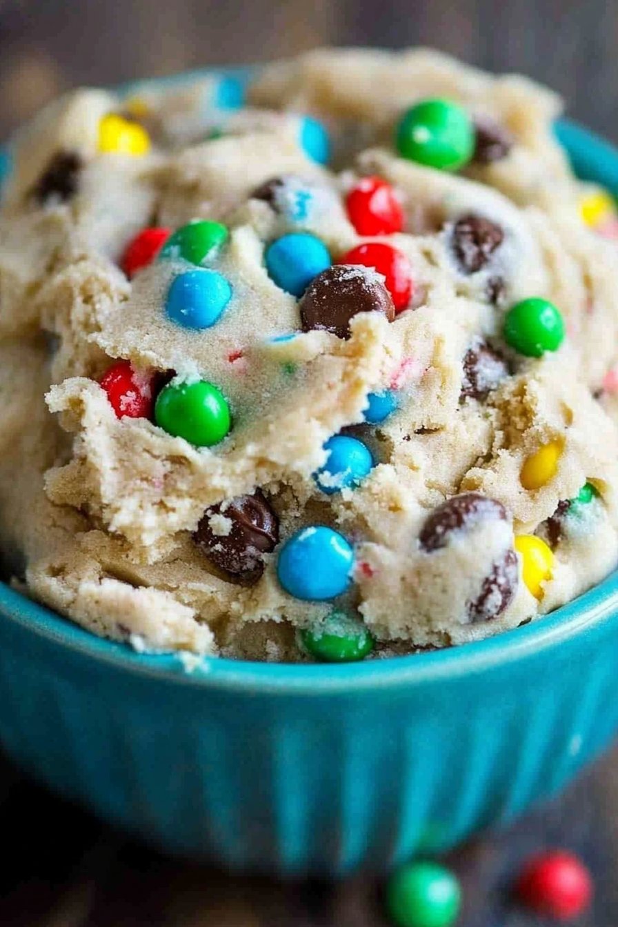Edible Monster Cookie Dough