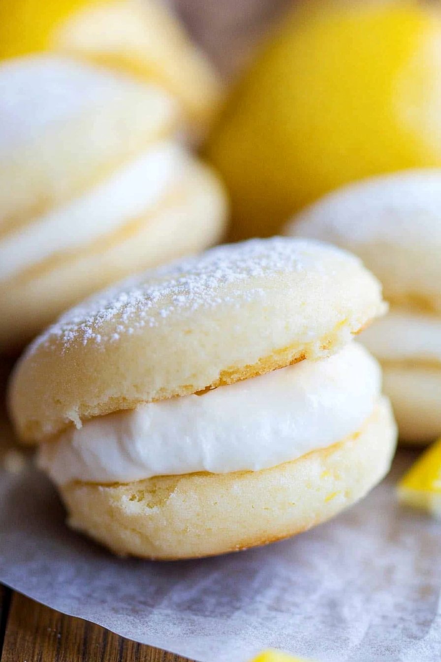 Lemon Whoopie Pies