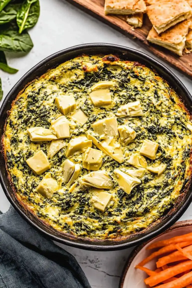 Creamy Dairy-Free Spinach Artichoke Dip (Vegan Option)