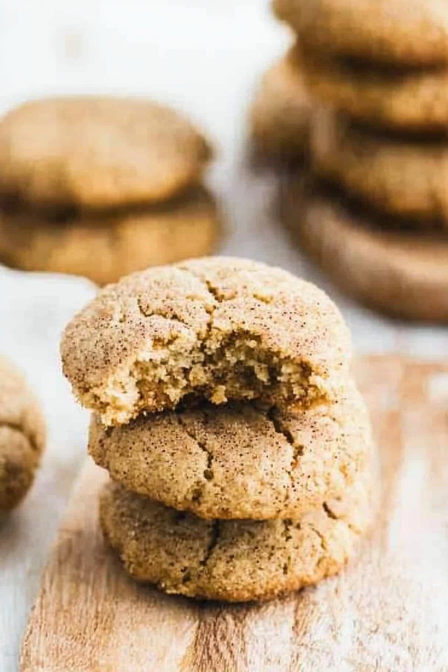 Paleo + Gluten Free Snickerdoodles
