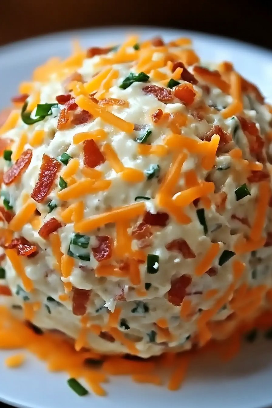 Irresistible Cheddar Ranch Cheese Ball Recipe