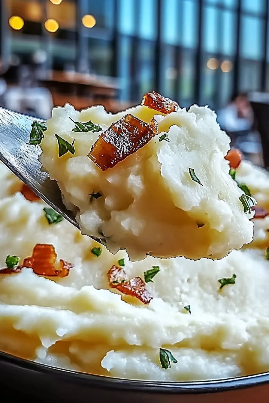 Creamy Garlic and Herb Mashed Potatoes Recipe