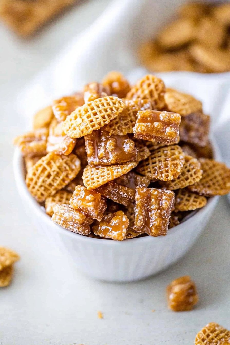 Caramel Crispix Mix