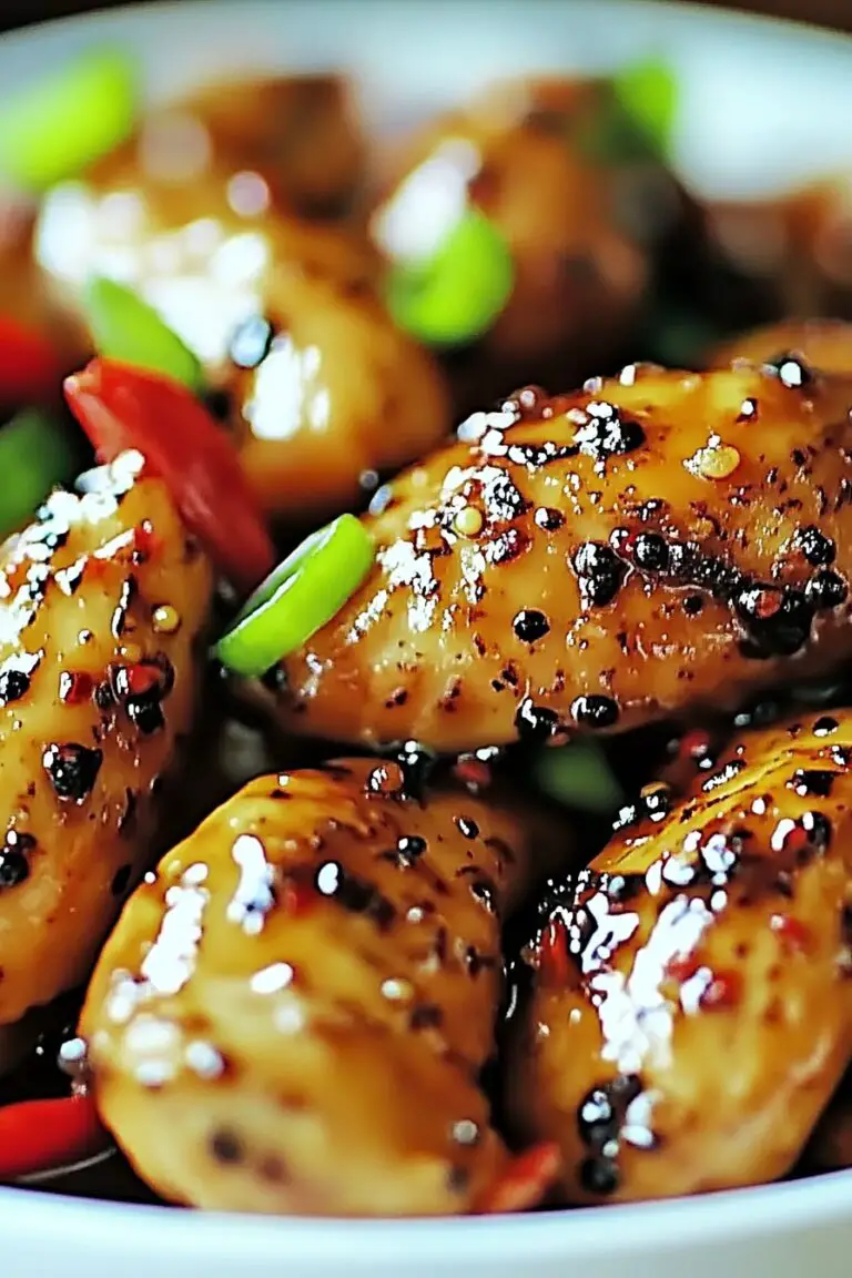 Black Pepper Chicken Recipe