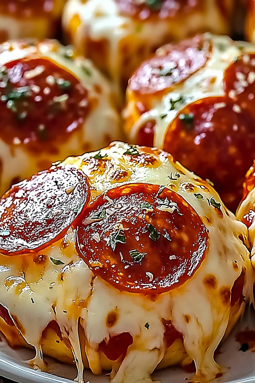 Cheesy Pepperoni Pizza Bombs Recipe