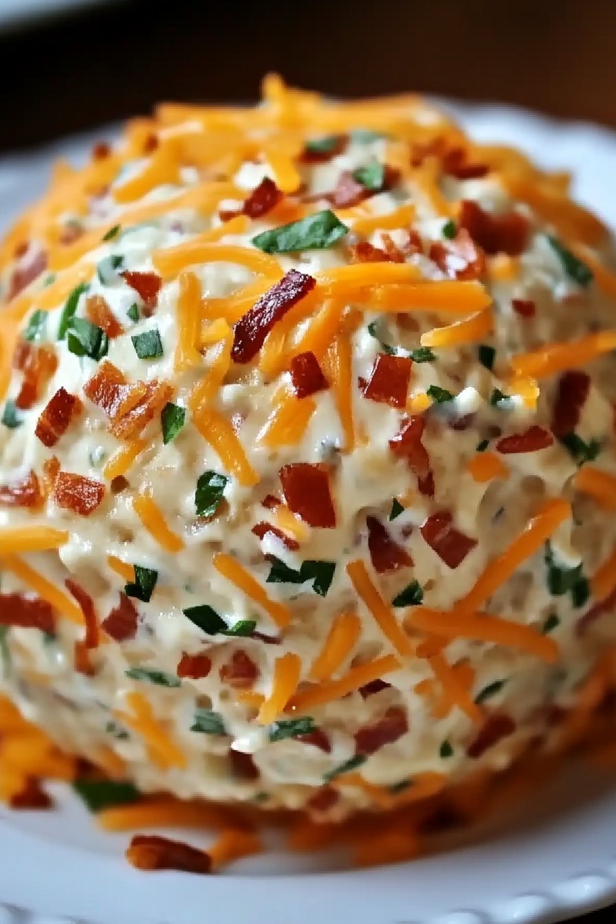 Irresistible Cheddar Ranch Cheese Ball Recipe