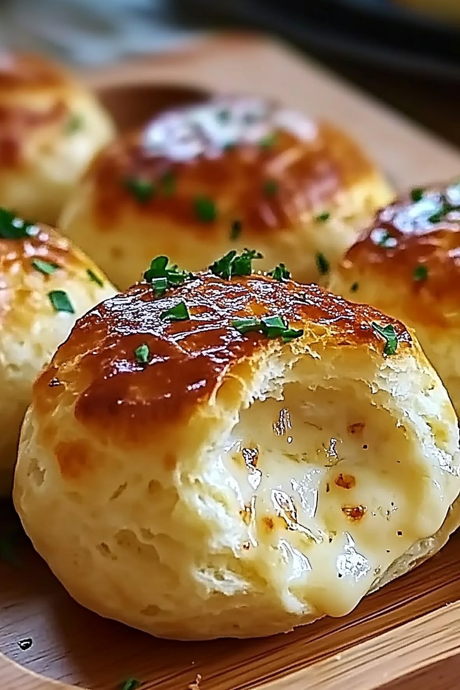 Pillsbury Biscuit Garlic Butter Cheese Bombs Recipe