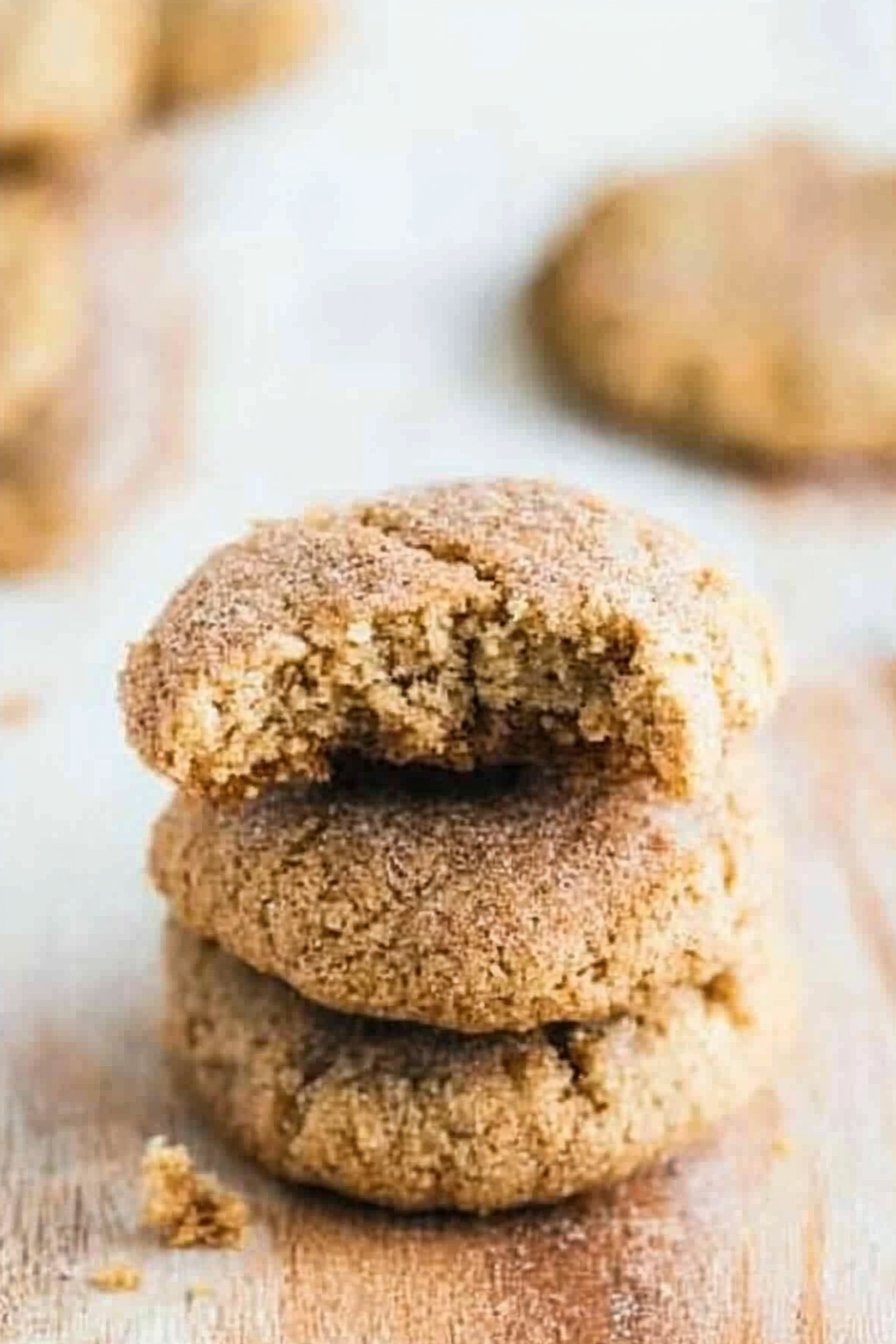 Paleo + Gluten Free Snickerdoodles