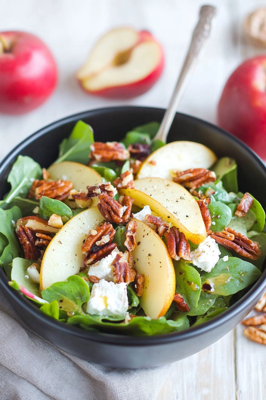 Pear Salad with Goat Cheese