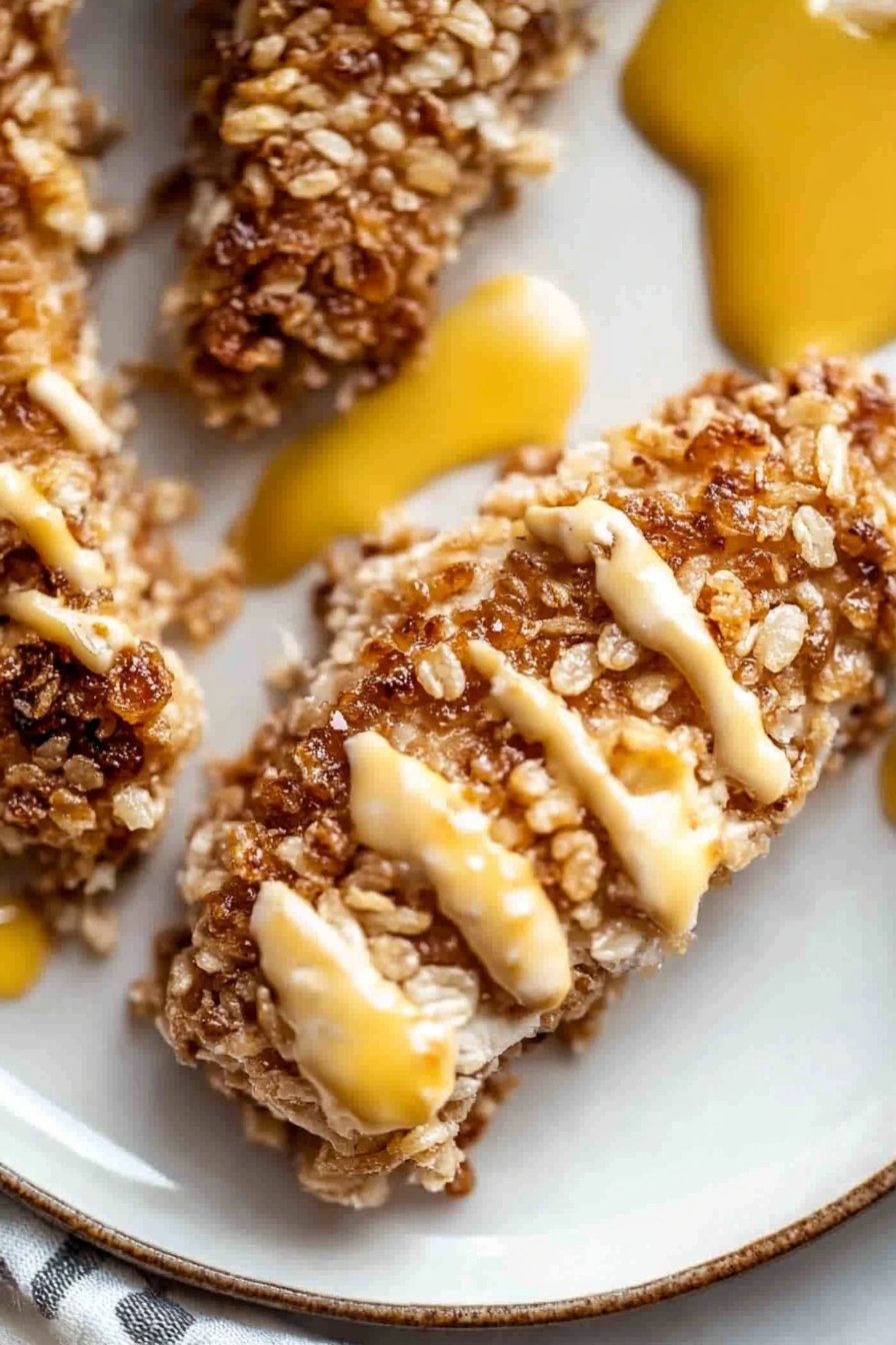 Baked Rice Krispie Chicken Tenders Recipe