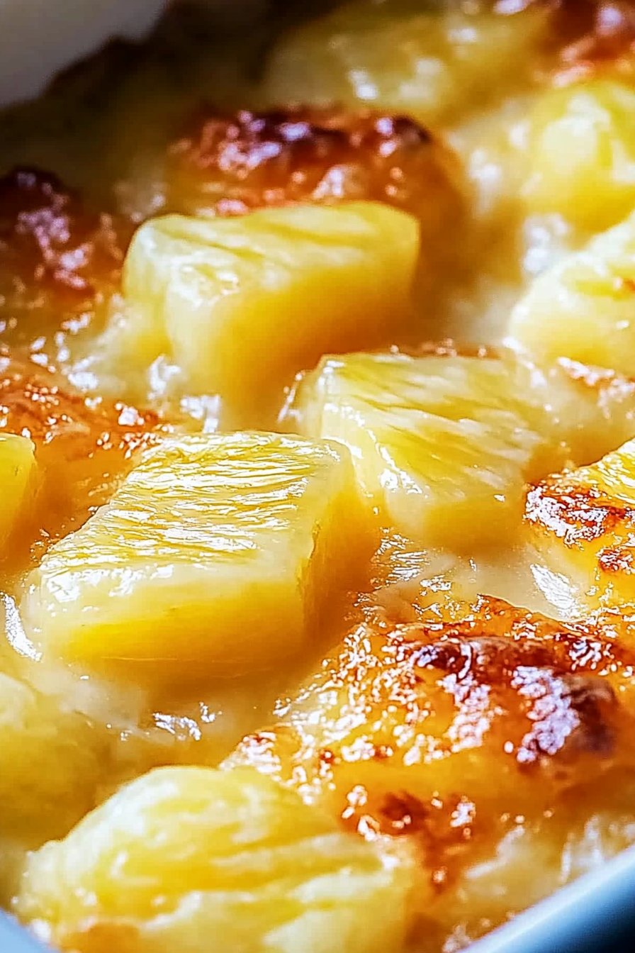 Easy Pineapple Casserole Recipe – Sweet & Savory Side Dish
