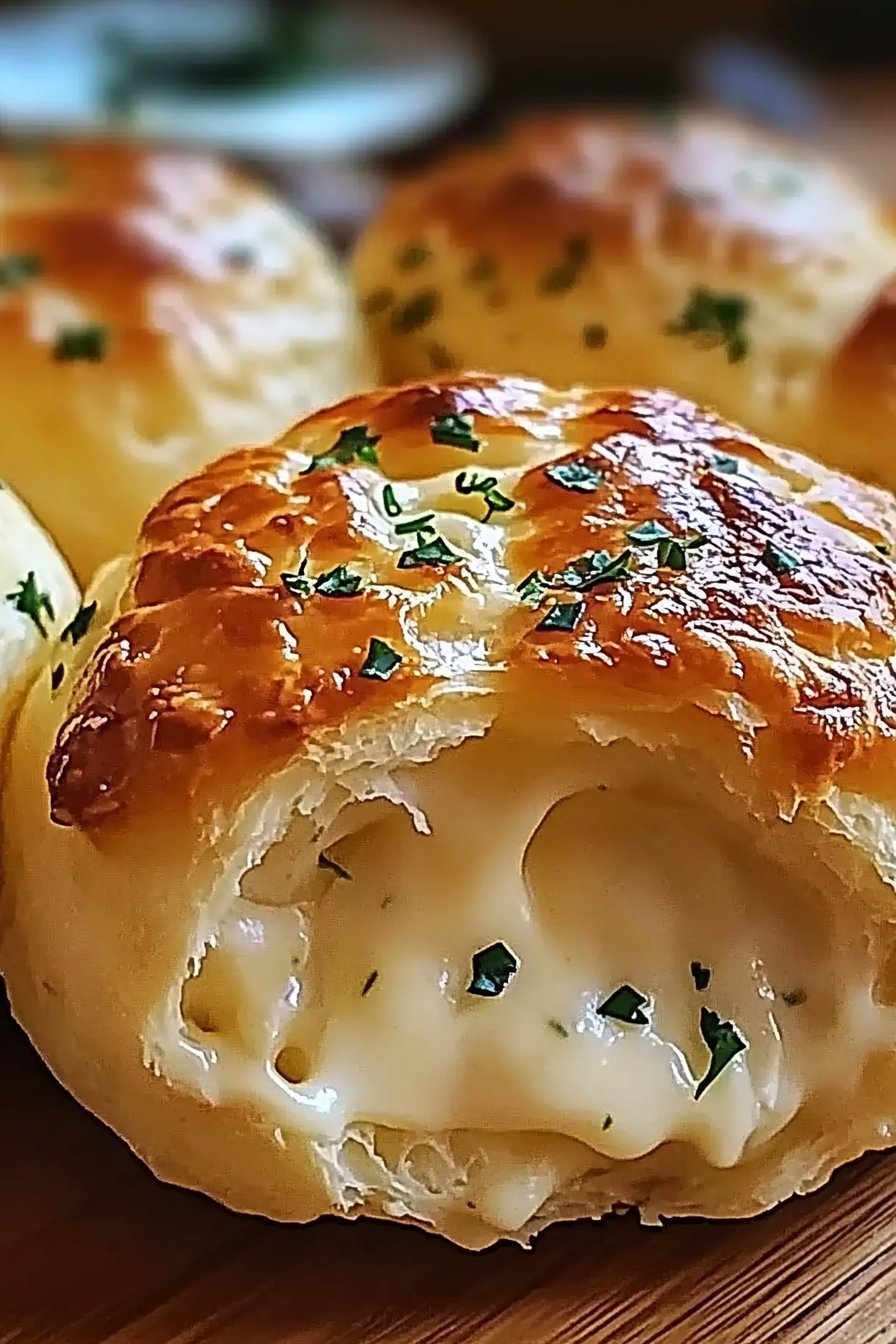 Pillsbury Biscuit Garlic Butter Cheese Bombs Recipe