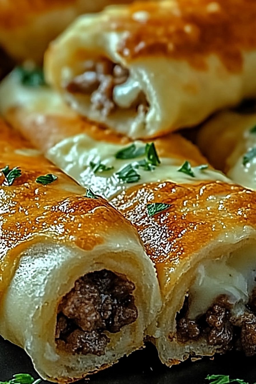 Philly Cheesesteak Stuffed Cheesy Breadsticks