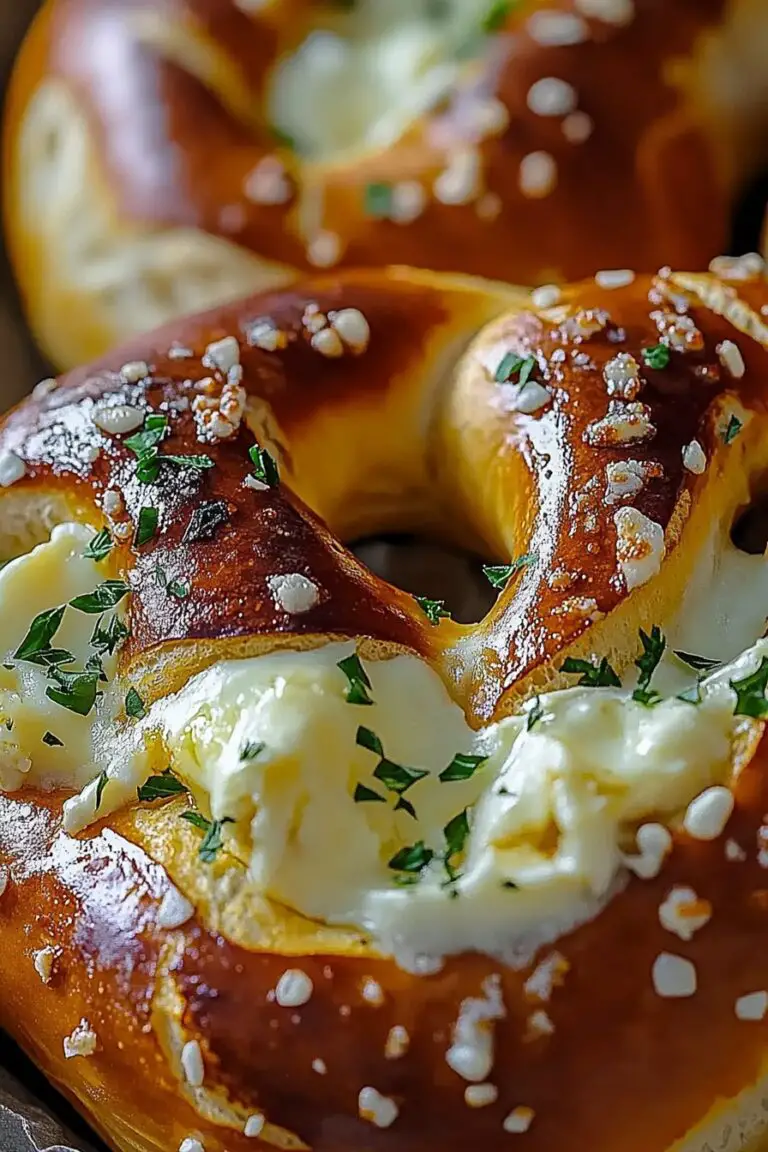 Mozzarella Stuffed Soft Pretzels: A Gooey, Cheesy Delight
