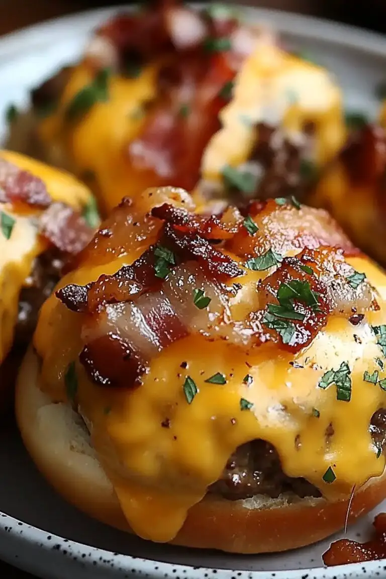 Easy Bacon Cheeseburger Bombs Recipe