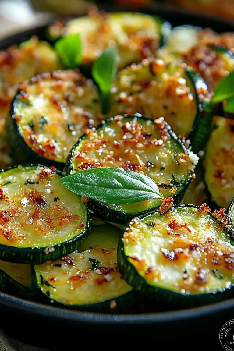 Zucchini Garlic Bites Recipe | Healthy & Delicious Appetizer