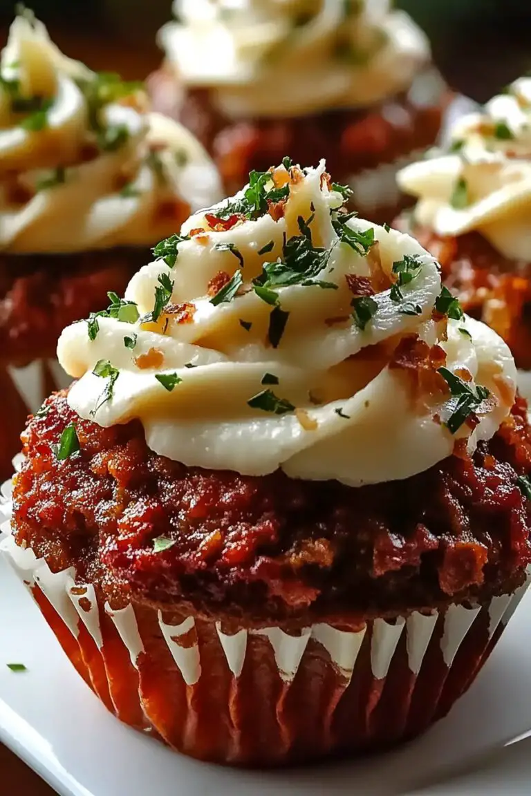 Meatloaf Cupcakes