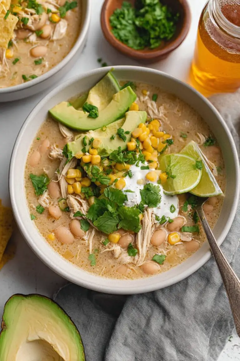 Instant Pot White Chicken Chili