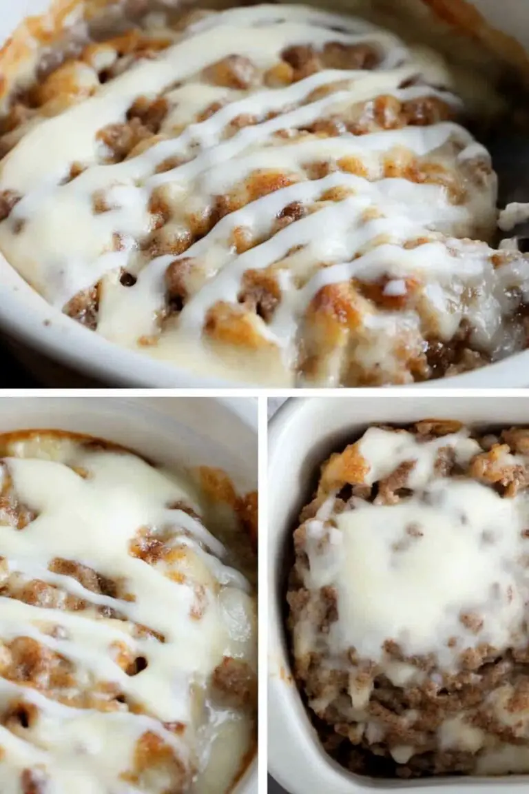 Crock Pot Cinnamon Roll Casserole