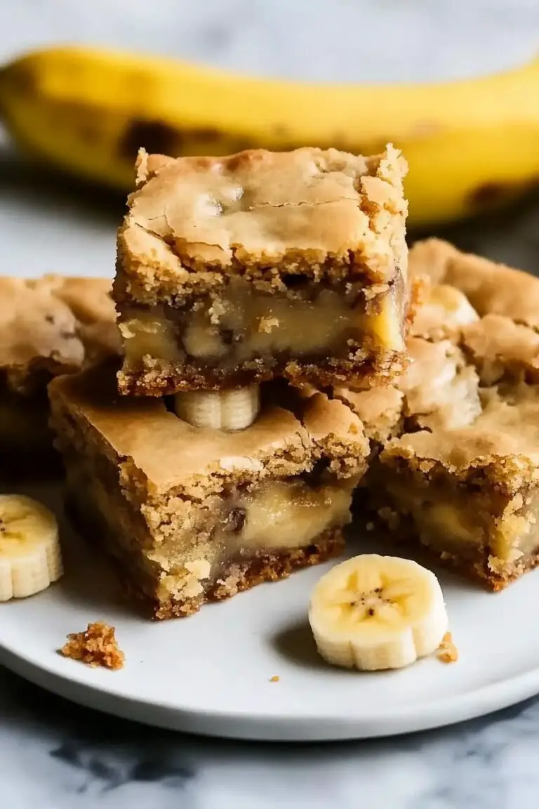 Banana Blondies Recipe
