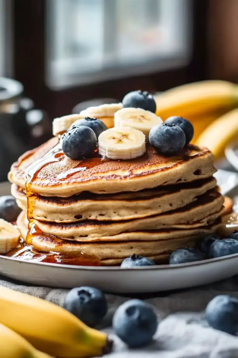 Easy and Nutritious Banana Protein Pancakes Recipe