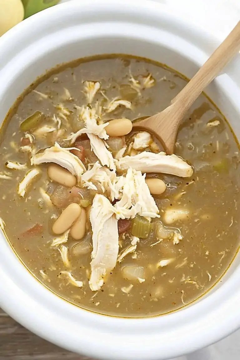 Crockpot White Chicken Chili