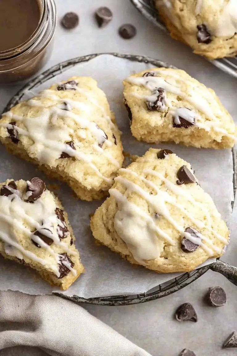 Sourdough Chocolate Chip Scones