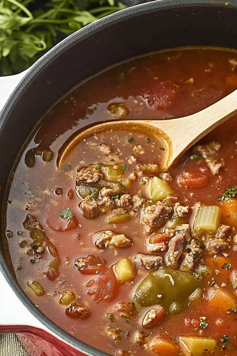 Easy Vegetable Beef Soup