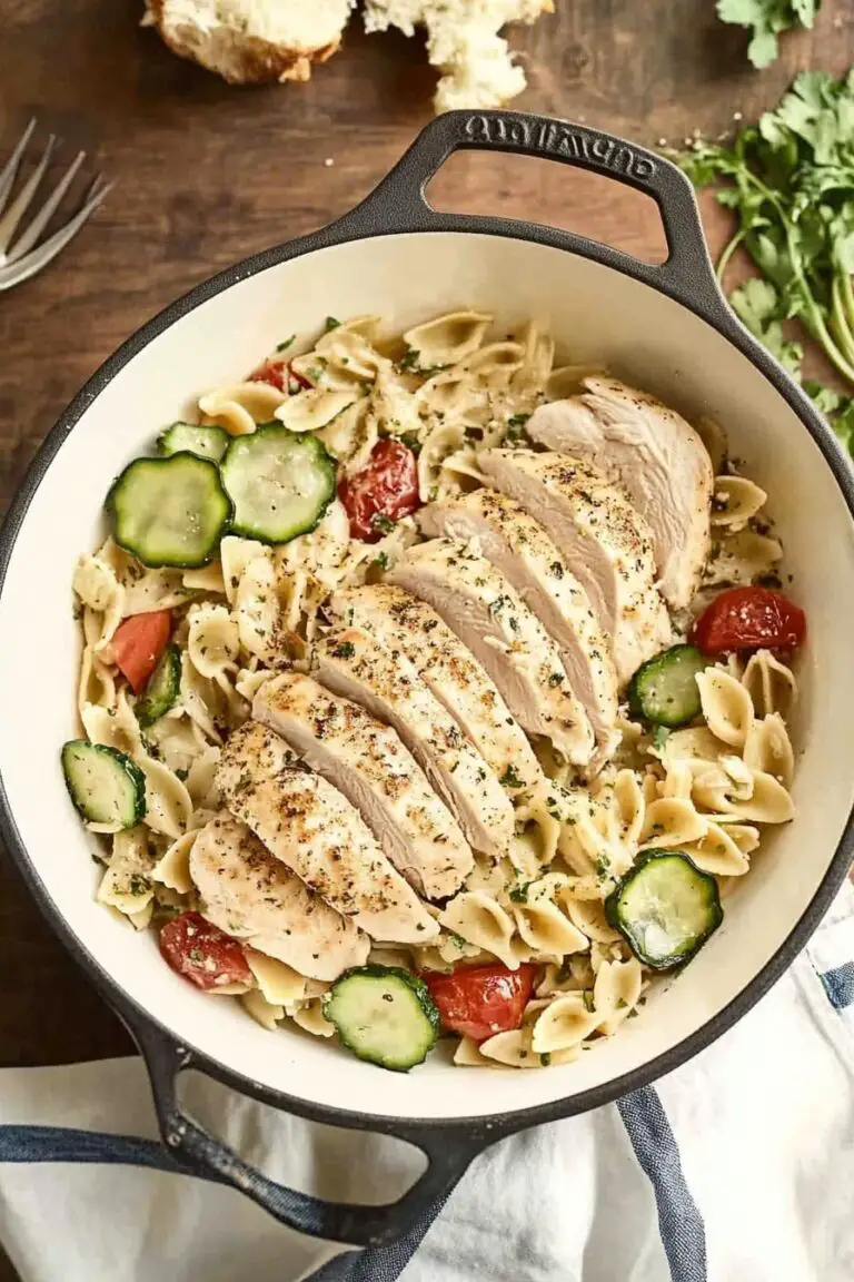 new recipe: Chicken Pasta Primavera (With Real-Life Cooking Stories!)
