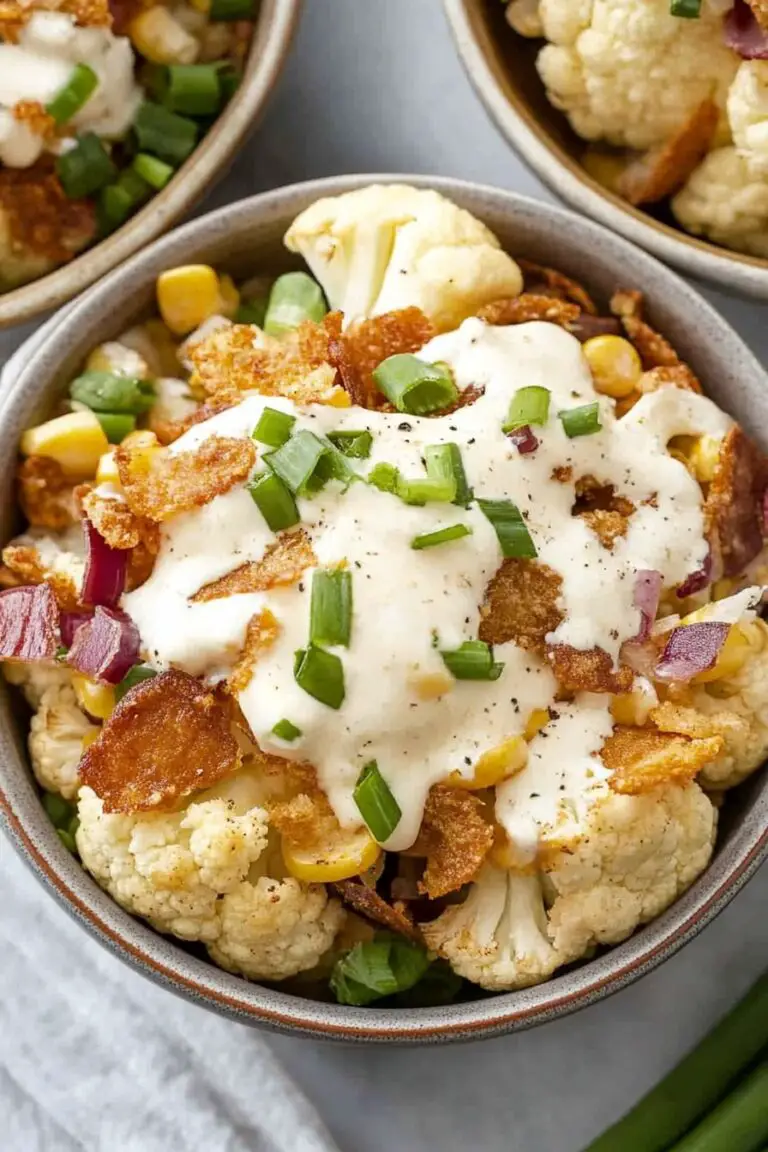 new recipe: Loaded Cauliflower Bowls (A Comfort Food Makeover)