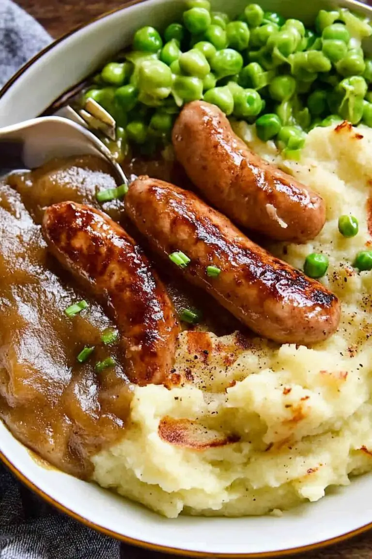 new recipe: Bangers and Mash – A Chatty, Cozy Guide from My Kitchen