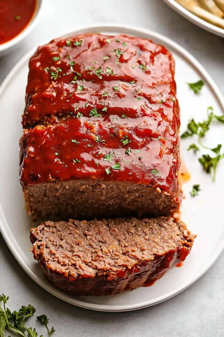 new recipe : Classic Homemade Meatloaf (Just Like Mom’s, but with a Few Twists)