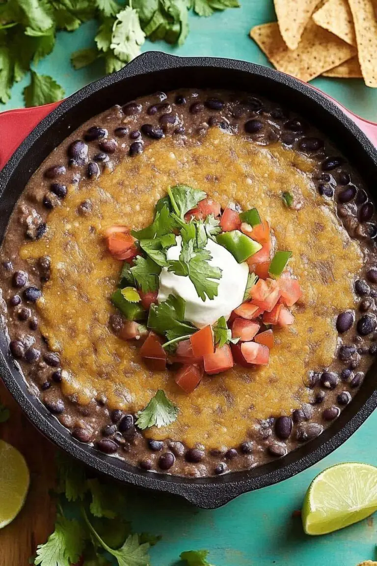 new recipe: Black Bean Dip (with Real Home Cook Personality!)