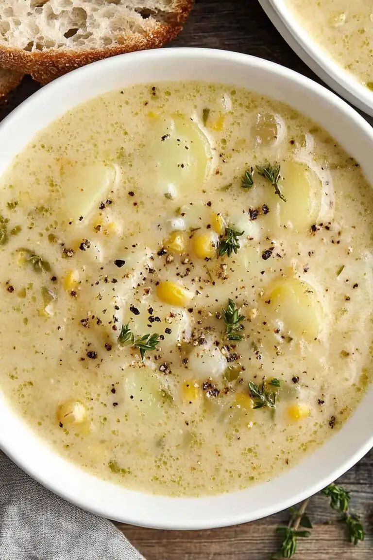 new recipe: Potato Corn Chowder (Just Like Home, With a Few Quirks)