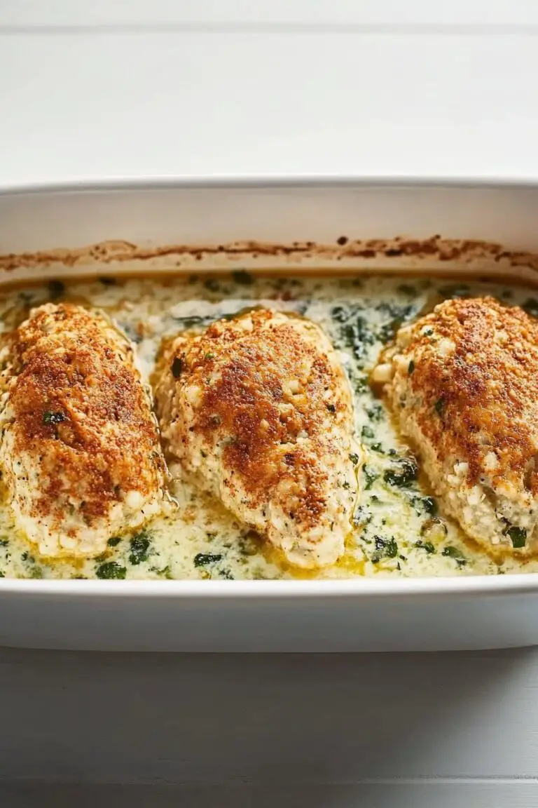 Spinach Stuffed Chicken Breast