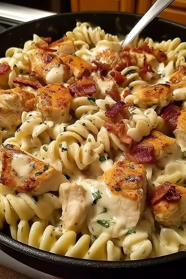 Chicken Bacon Ranch Pasta