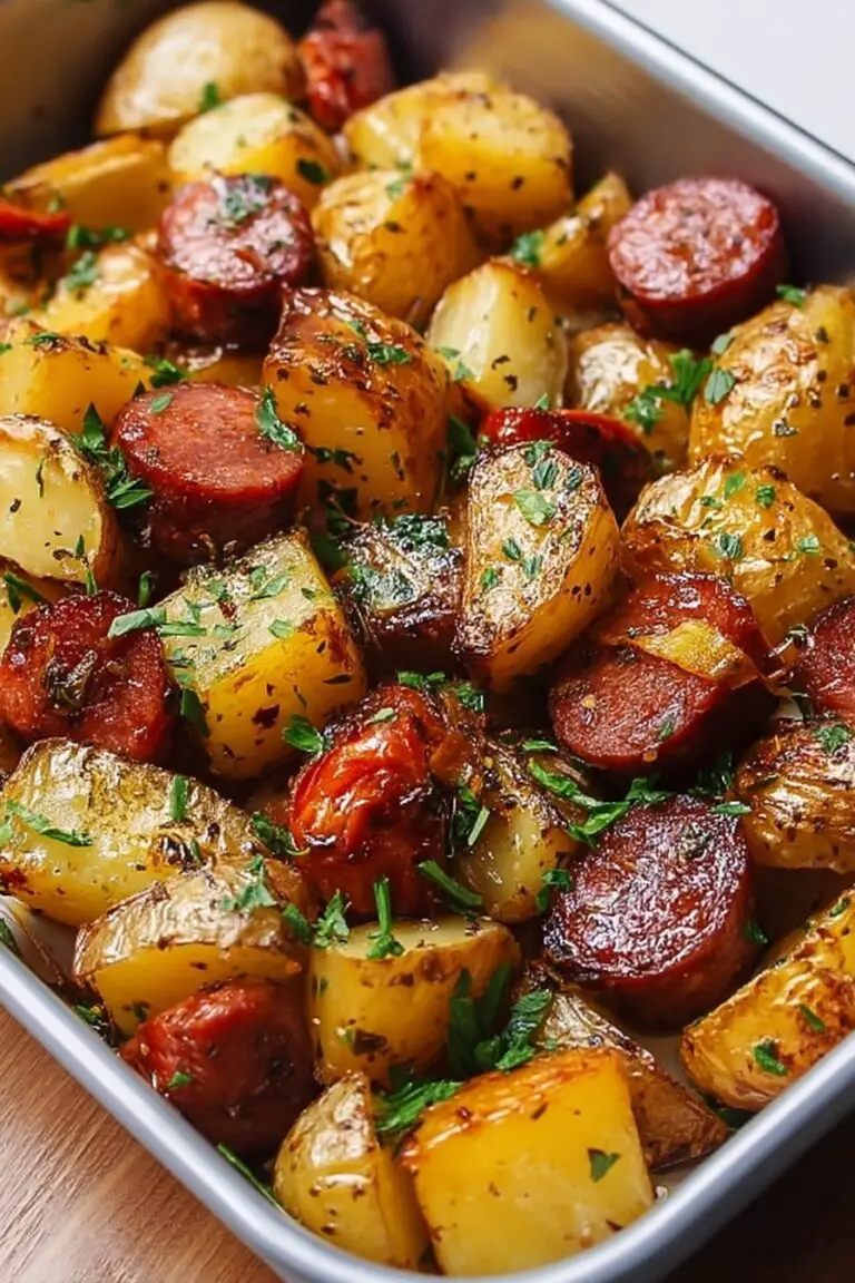 Potatoes And Smoked Sausage