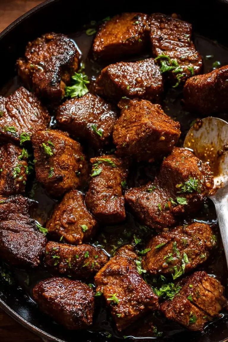 Cajun Garlic Butter Steak Bites