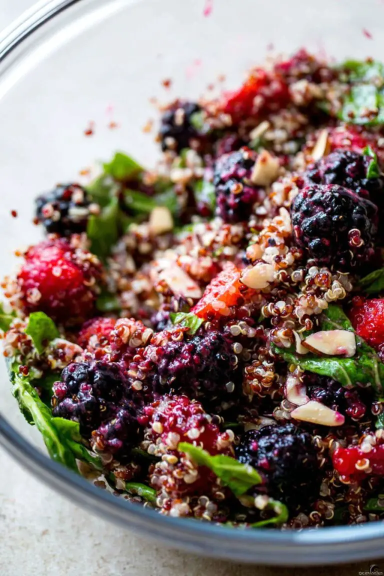 Fresh Berry Quinoa Salad