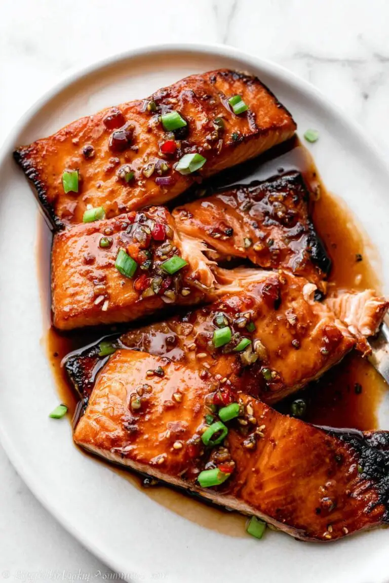 6-Ingredient Honey Garlic Salmon