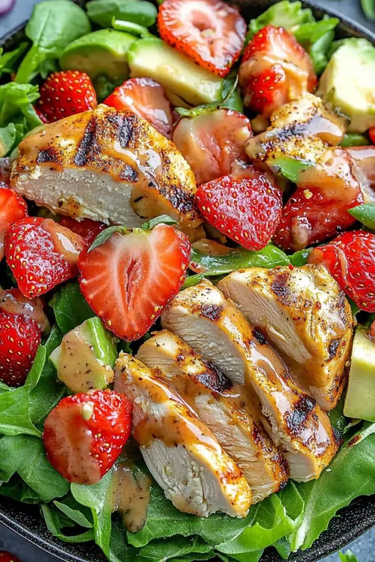 Fresh Strawberry Chicken Salad